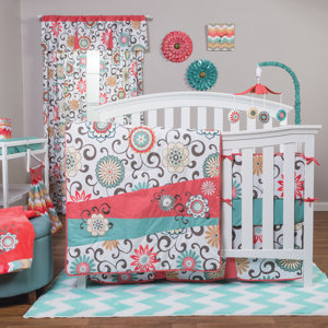 Pom Pom Play 4 Piece Crib Bedding Set