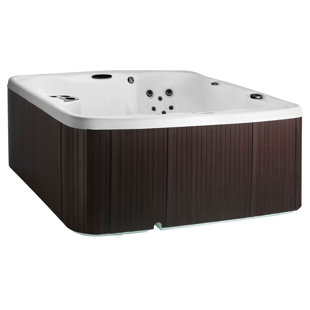 View Ls550 5 Person 45 Jet Hot Tub with Multi Color Led Light