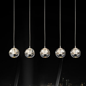 Perrier 5-Light Kitchen Island Pendant