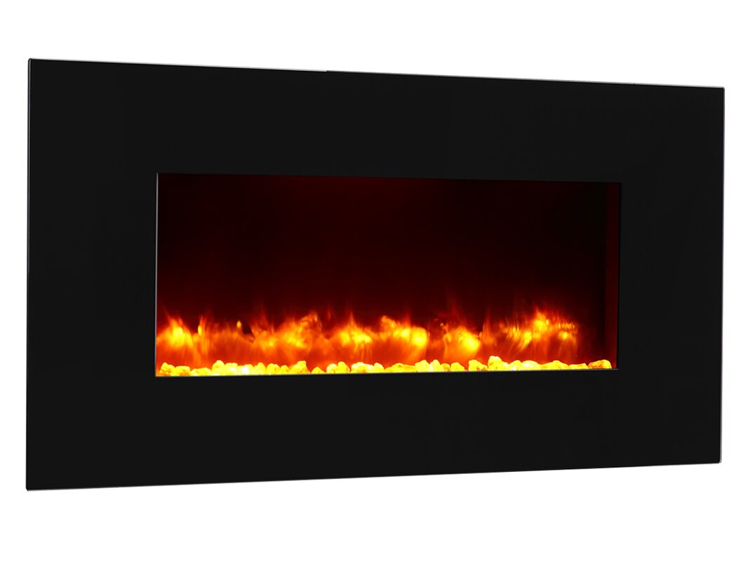 Puraflame Remote Control Wall Mounted Electric Fireplace & Reviews ...