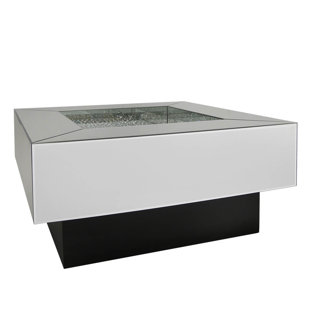 Mirrored Coffee Tables Wayfair Co Uk Robbins Luxury Mirrored Coffee Table With Storage