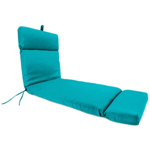 French Edge Outdoor Chaise Lounge Cushion