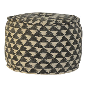 Burgan Round Upholstored Ottoman by Iv..