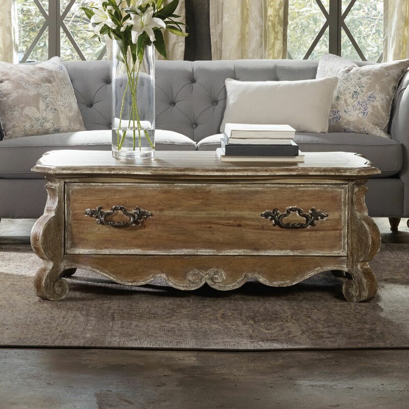 Hooker Furniture Chatelet Coffee Table with Storage ...