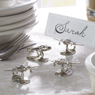 Wedding Place Card Holders You Ll Love Wayfair Arwood Place Card Holder Set Of 4