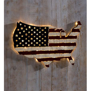Lighted Pictures Wall Decor lighted metal wall art you'll love | wayfair Lighted Pictures Wall Decor lighted metal wall art you'll love | wayfair