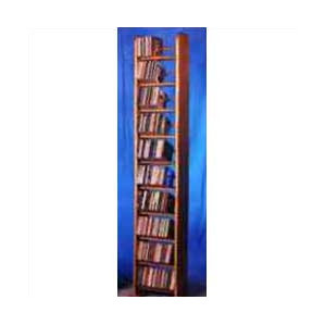 1000 Series 260 CD Backless Dowel Multimedia Storage Rack by Wood Shed
