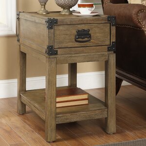 End Table With Storage