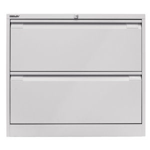 Aktenschrank mit 2 Schubladen von Bisley