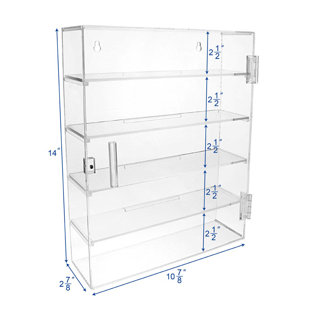 Small Wall Display Cabinet Wayfair Quickview