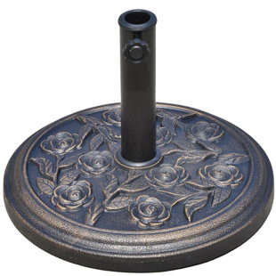 Patio Umbrella Stands Bases You Ll Love Wayfair Clovis Resin Free Standing Umbrella Base