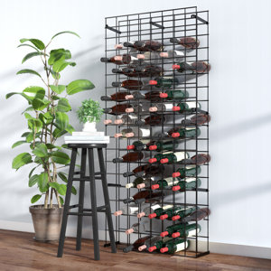 Tie Grid 144 Bottle Floor Wine Rack