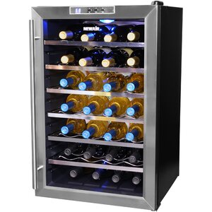 28 Bottle Single Zone Freestanding Wine Cooler