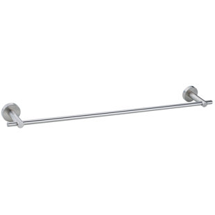 No Drilling Required Towel Bars You Ll Love Wayfair Moon 24 Wall Mounted Towel Bar By No Drilling Required