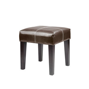 Booth Solid Ottoman by Darby Home Co
