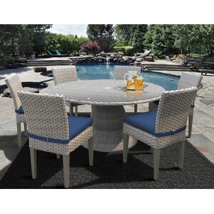 Oasis 7 Piece Dining Set with Cushions