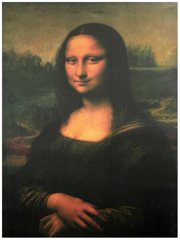 Oriental Furniture 'Mona Lisa' by Leonardo Da Vinci ...