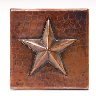 Oil Rubbed Bronze Grommet Wayfair 4 X Copper Star Tile In Oil Rubbed Bronze