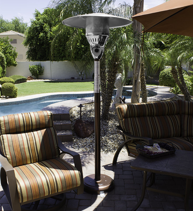 AZ Patio Heaters 41,000 BTU Natural Gas Patio Heater & Reviews Wayfair