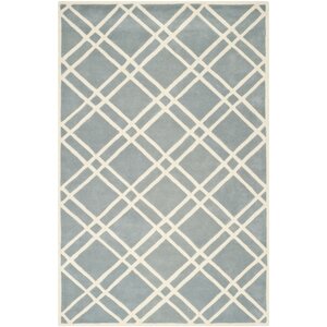 Wilkin Blue/Ivory Area Rug