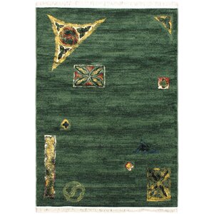 Seamus Dark Green Area Rug