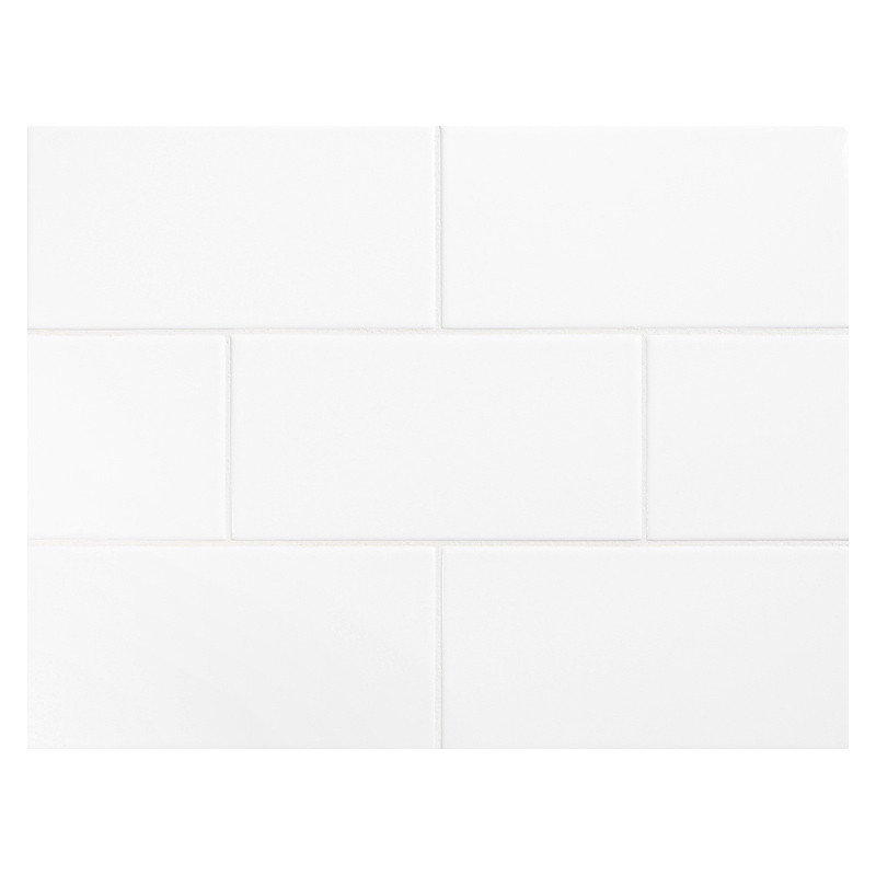 Ws Tiles Value Series 3 X 6 Ceramic Subway Tile In Bright Glossy Value Series 3 X 6 Ceramic Subway Tile In Bright Glossy White