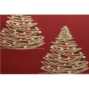 Christmass Red Indoor/Outdoor Area Rug