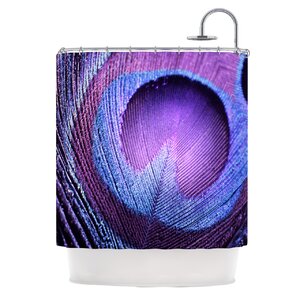 Peacock by Monika Strigel Shower Curtain