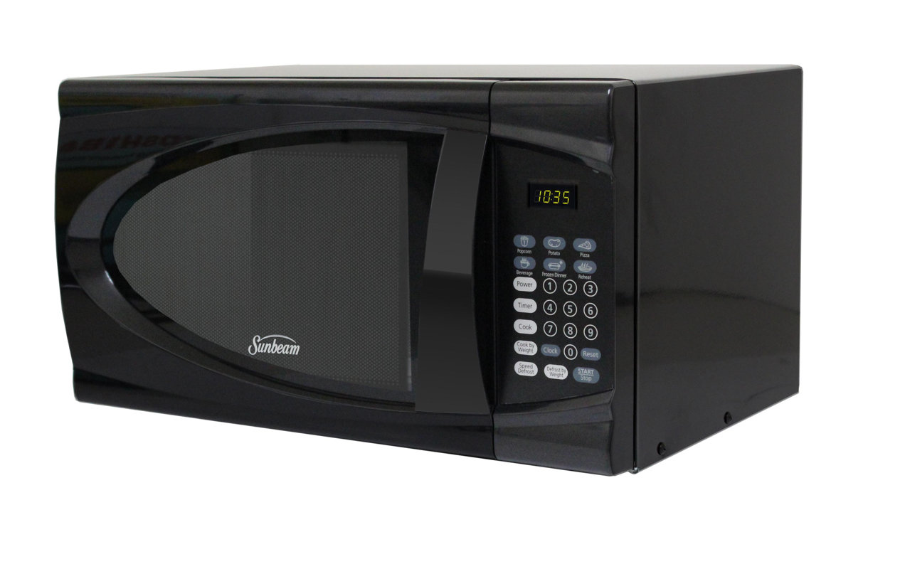 Sunbeam 19 0 9 Cu Ft Countertop Microwave Reviews Wayfair 19 0 9 Cu Ft Countertop Microwave