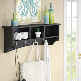 Mudroom Shelf With Hooks Wayfair Quickview