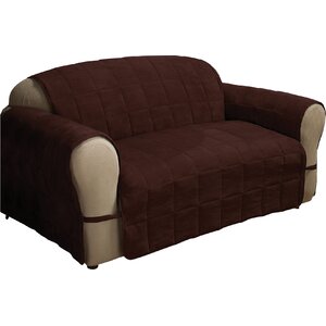 DuVig Box Cushion Loveseat Slipcover