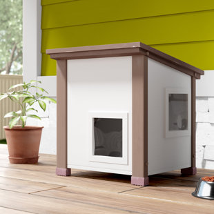 Outdoor Feral Cat Shelter Wayfair Adela Cat House