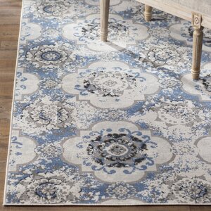 Raquel Blue/Gray Area Rug