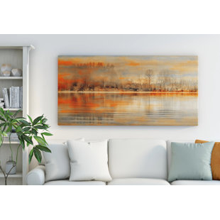 Canvas Wall Art Prints You Ll Love Wayfair Co Uk Serenity By Parvez Taj Framed Graphic Art Print On Wred Canvas