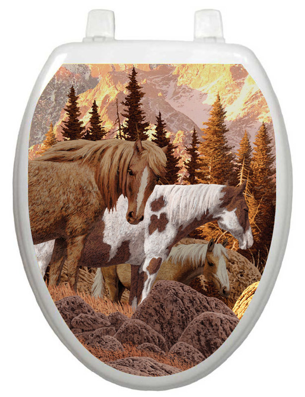 toilet tattoos themes wild horses toilet seat decal u0026 reviews toilet tattoos themes wild horses toilet seat decal u0026 reviews