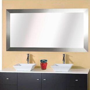 Brushed Nickel Mirror