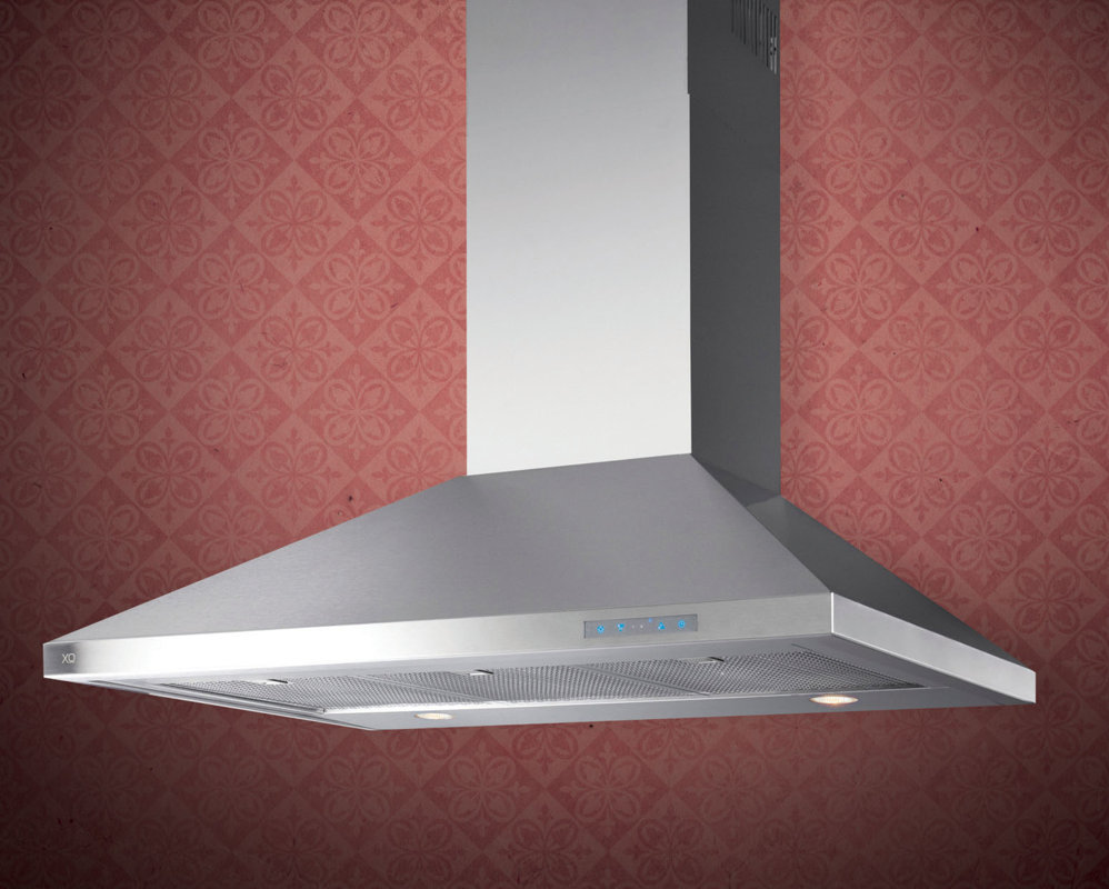 XO Ventilation 36" 700 CFM Ductless Wall Mount Range Hood & Reviews