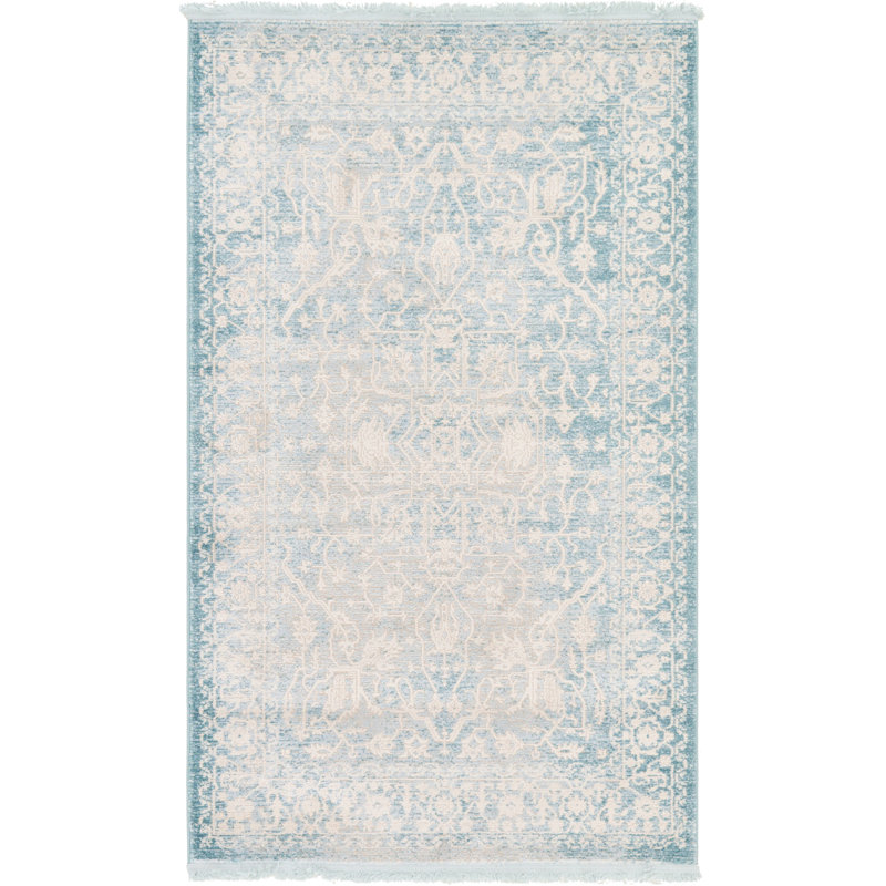 Willa Arlo Interiors Bryant Oriental Light Blue Area Rug Reviews Bryant Oriental Light Blue Area Rug