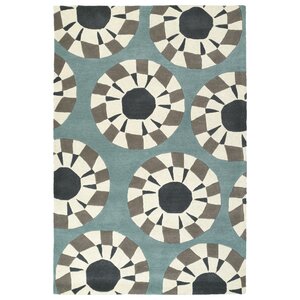 Ronnie Hand-Tufted Gray/Ivory Area Rug