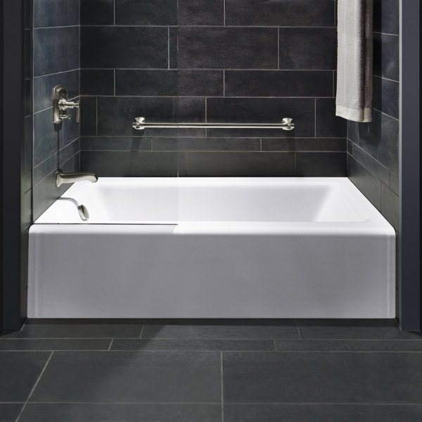 Kohler Bellwether Alcove 60 X 32 Soaking Bathtub Reviews Wayfair