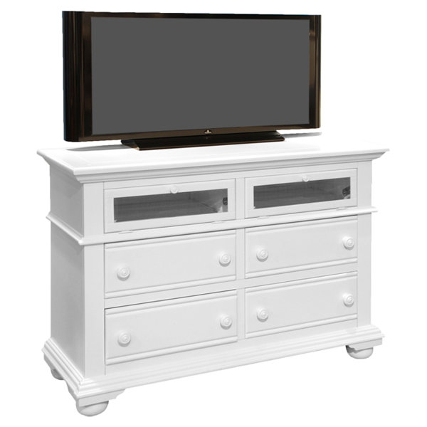 American Woodcrafters Cottage Traditions 4 Drawer Media Dresser
