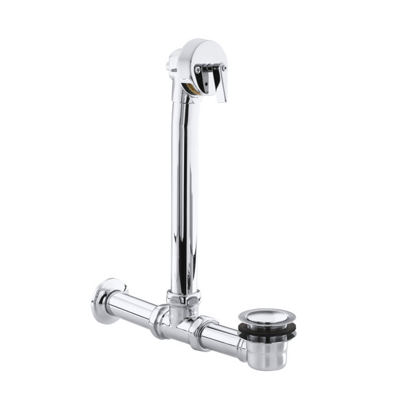 Kohler Iron Works Exposed Bath 3 25 Trip Lever Shower Drain Kohler Iron Works Exposed Bath 3 25 Trip Lever Shower Drain Reviews Wayfair