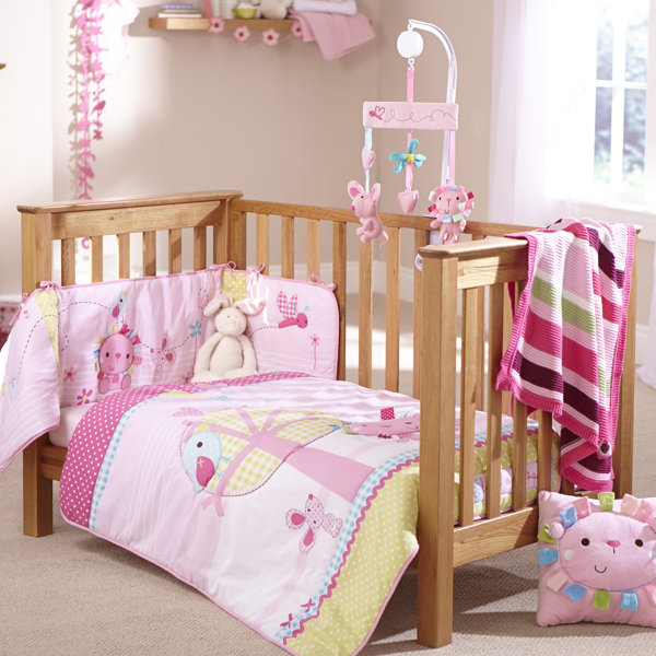 Cot Bedding Sets Wayfair Co Uk Lottie And Squeek 2 Piece Cot Bedding Set