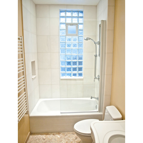 Bathtub Shower Screens Frameless Best 2017 Ark Showers 60 X 30 Semi Frameless Pivot Bathtub Shower Screen