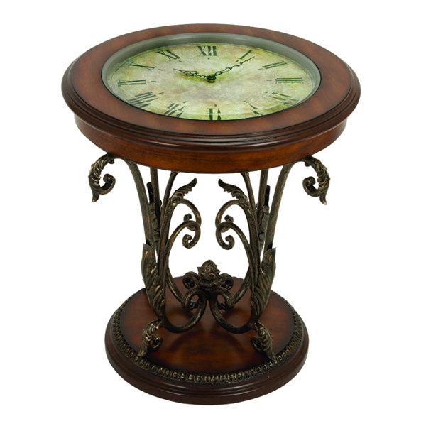 Round Clock Coffee Table Wayfair