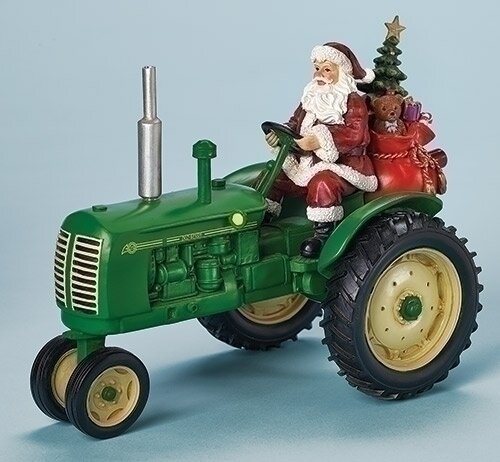 Roman, Inc. Santa on Tractor & Reviews | Wayfair