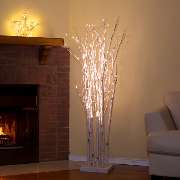 HiLine Gift Ltd. 160 LED Light Birch Tree & Reviews Wayfair