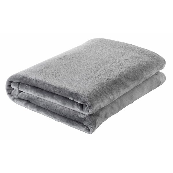 Berrnour Home Silky Touch Velvet Plush Throw Blanket & Reviews | Wayfair