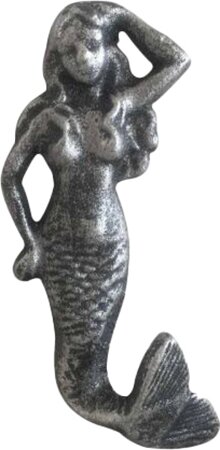 Handcrafted Nautical Decor Mermaid Hook & Reviews | Wayfair