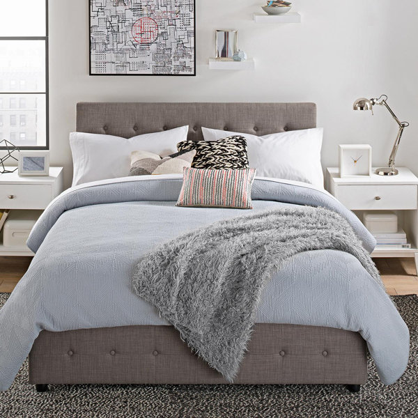 Brayden Studio Morphis Upholstered Storage Platform Bed ...